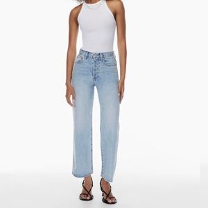 The Farrah high rise wide leg Jean 28L